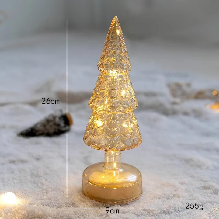BowLift | Christmas Time LED Frosted Glass Tree Lamp