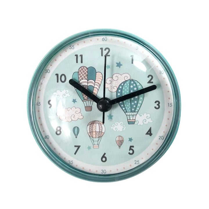 WaterProofClock – Compact Suction Cup Clock for Bathroom Bowlift