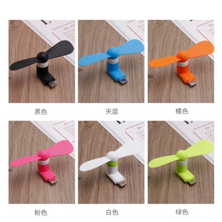 BowLift | VentoClip Mini USB Fan | Ultra Light & Flexible | Quiet | No Battery