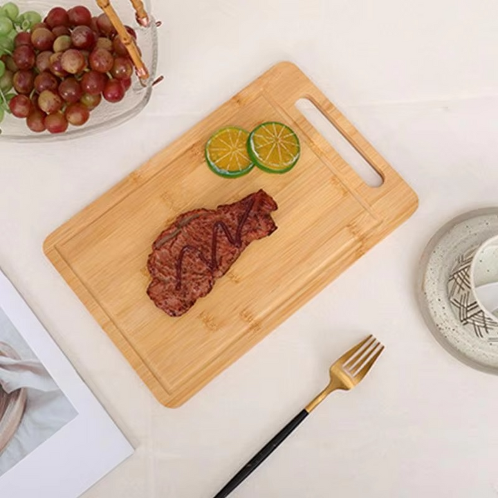 BowLift | Premium Dual-Purpose Wooden Chopping and Serving Board