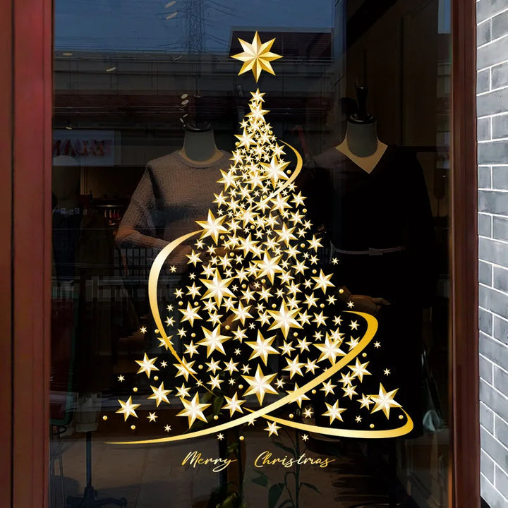 BowLift | XmasDecorSticks | Party Window Stickers