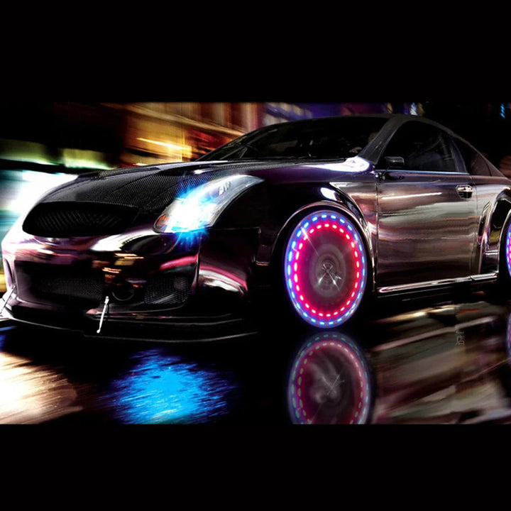 BowLift | RGB Car Wheel Valve Cap Light