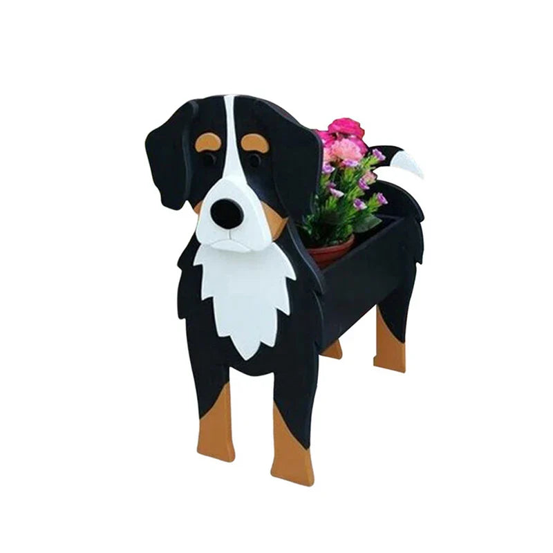 BowLift | Flower pot - Pawsome - Dog plant container - Various breeds
