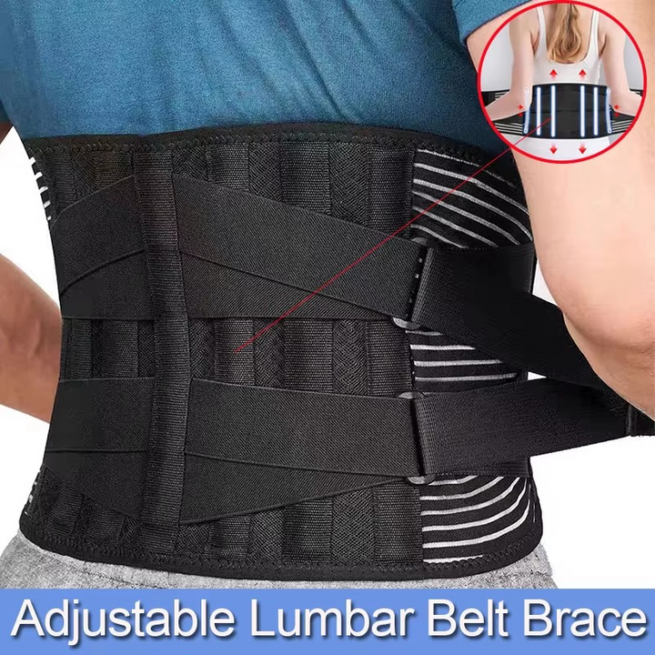 BowLift | Lower Back Brace for Lumbar Support, Adjustable Orthopedic Back Belt