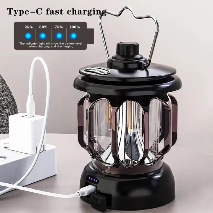 BowLift | Retro Power Bank Camping LED Lamp