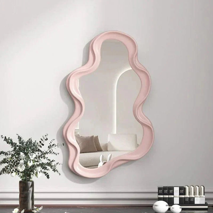 BowLift | Spiegelia Decorative Cloud-Shaped Mirror - for Living Room, Bedroom & Bathroom