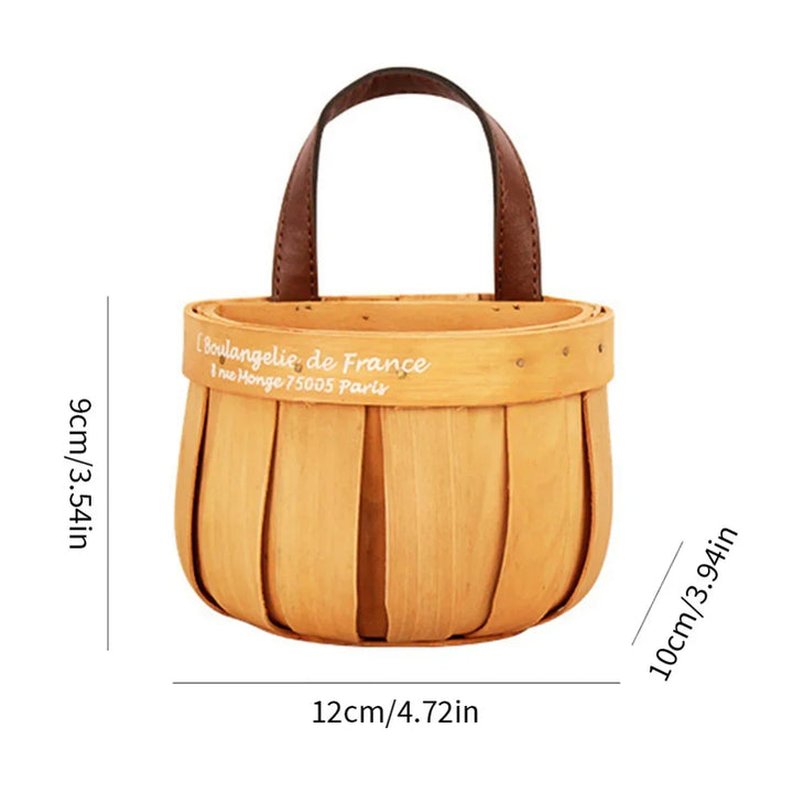 BowLift | French Market Handcrafted Wooden Basket
