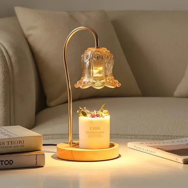 BowLift | Flower-Shaped Warm Audience Candle Warmer Lamp