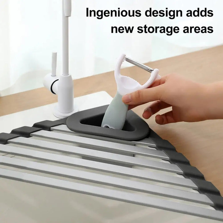 BowLift | Triangle Slip-Resistant Sink Corner Storage Shelf Rack