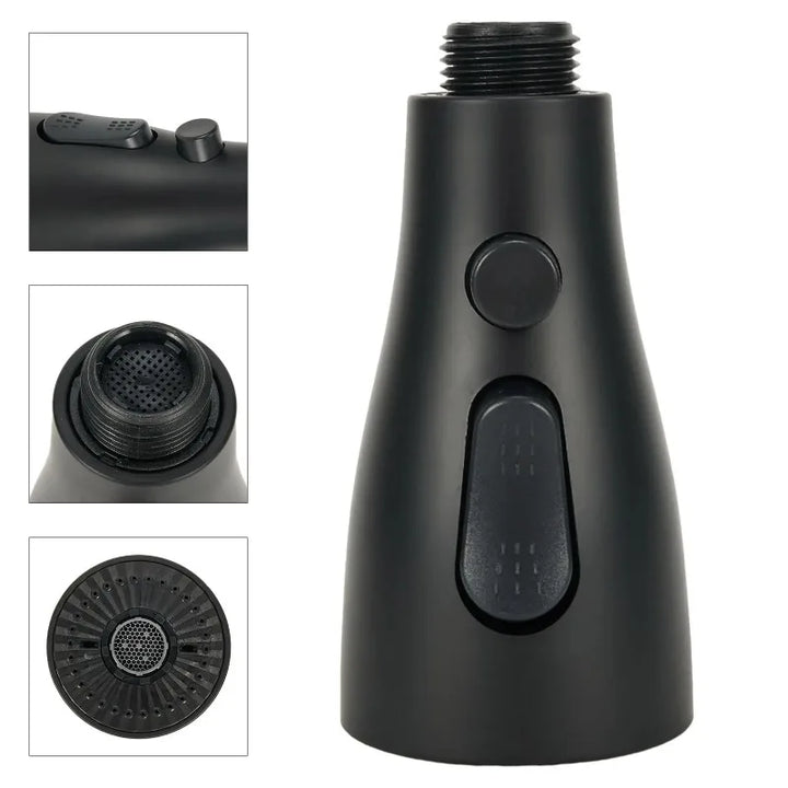 HydroFlex ProSpray – 3-way spray kitchen faucet replacement nozzle Bowlift