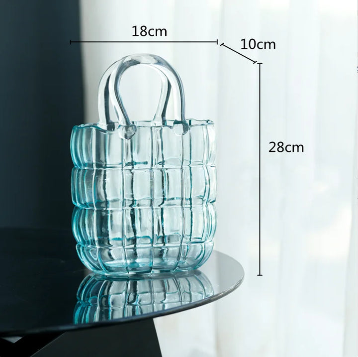Glass Bag Vase | Bowlift