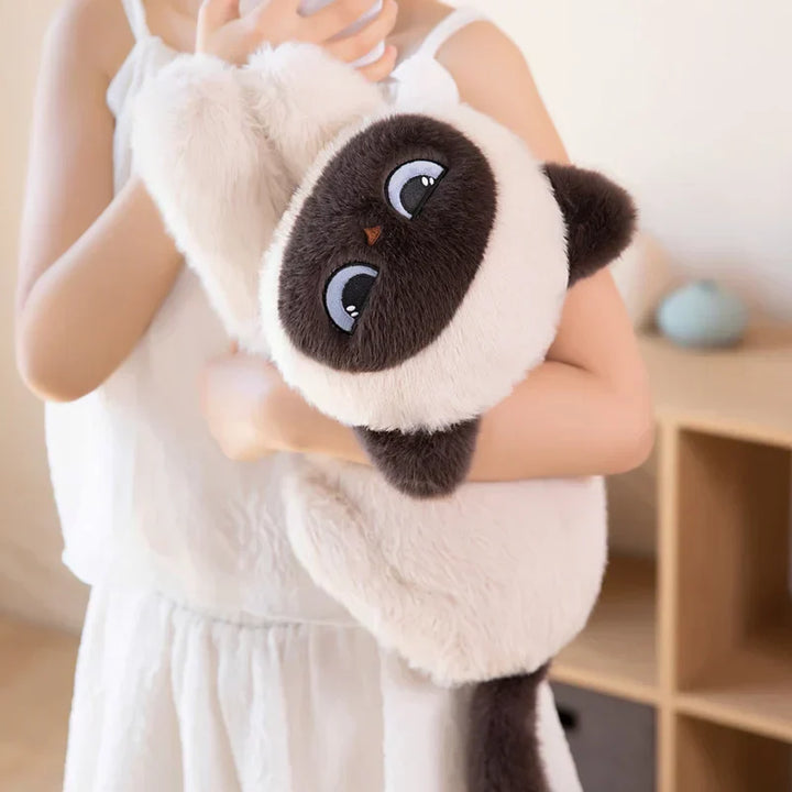 BowLift | Momo the Long Kawaii Siamese Cat Plush