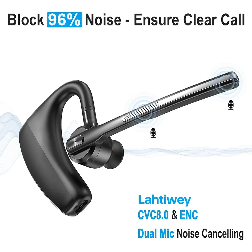 BowLift | Noise-Cancelling Bluetooth Headset with Dual Microphones – Orivo