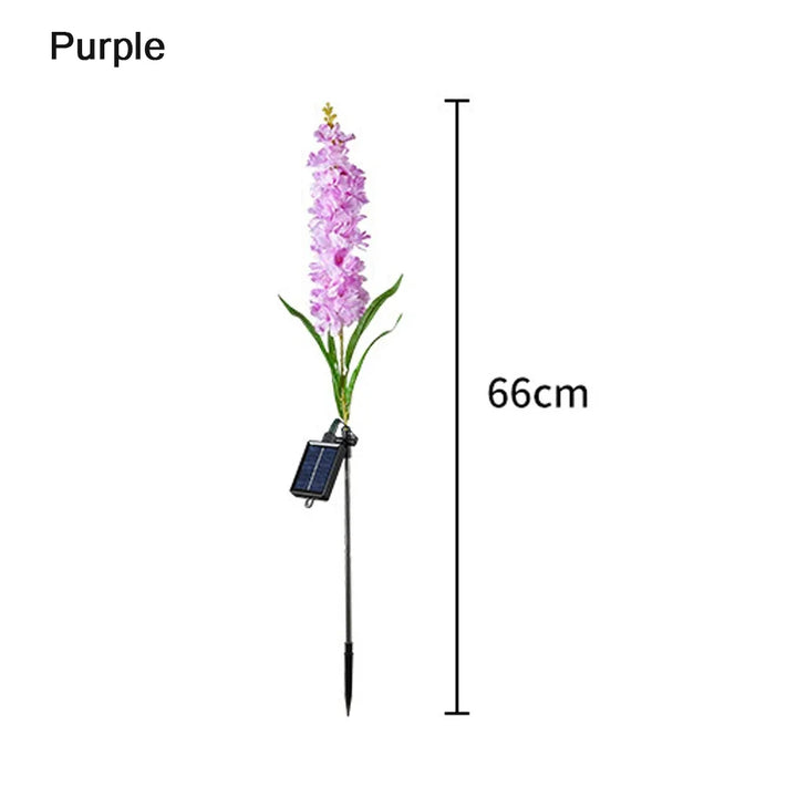 BowLift | Soft Pink Glow Solar LED Flower Garden Light