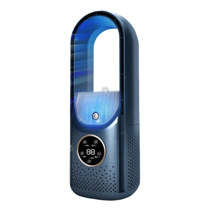 BowLift | Portable USB Electric Bladeless Cooling Fan, Mini Desktop Air Conditioner