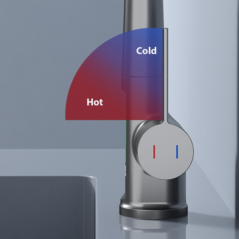 BowLift | Digital Temperature Display Faucet
