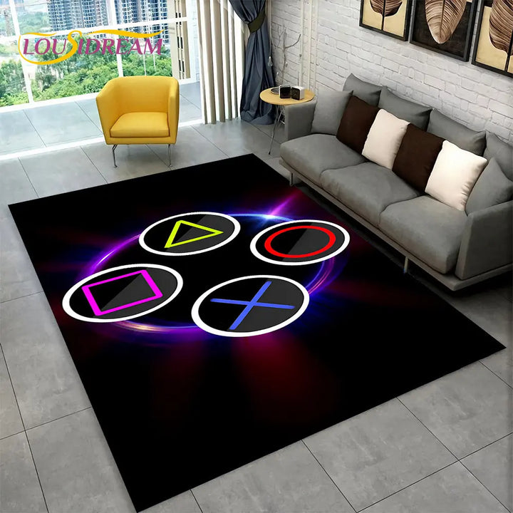 BowLift | GameJoy Playmat – Soft 3D Gamepad Floor Mat for Children and Gamers