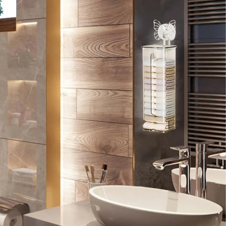 BowLift | Transparent Multifunctional Wall-Mounted Sock Organizer
