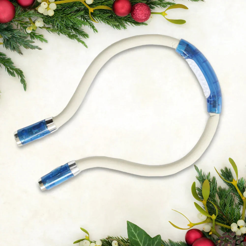 BowLift | Wearable Neck Lamp with LED for Knitting, Crocheting and Reading – Handsfree Light