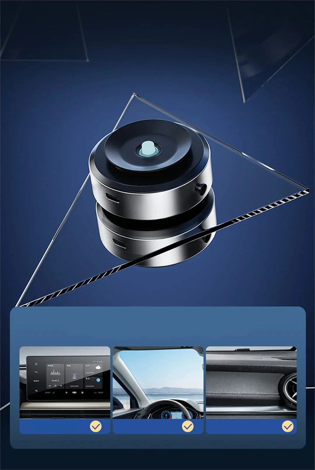 BowLift | Suction Cup Magnetic Phone Holder