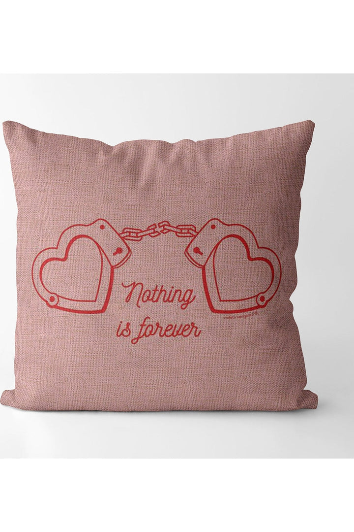Rosa Quadrat Decorative Pillowcase | Bowlift