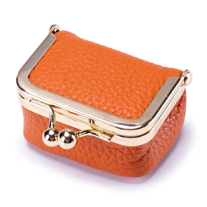 BowLift | Mini Retro Leather Travel Jewelry Storage Bag