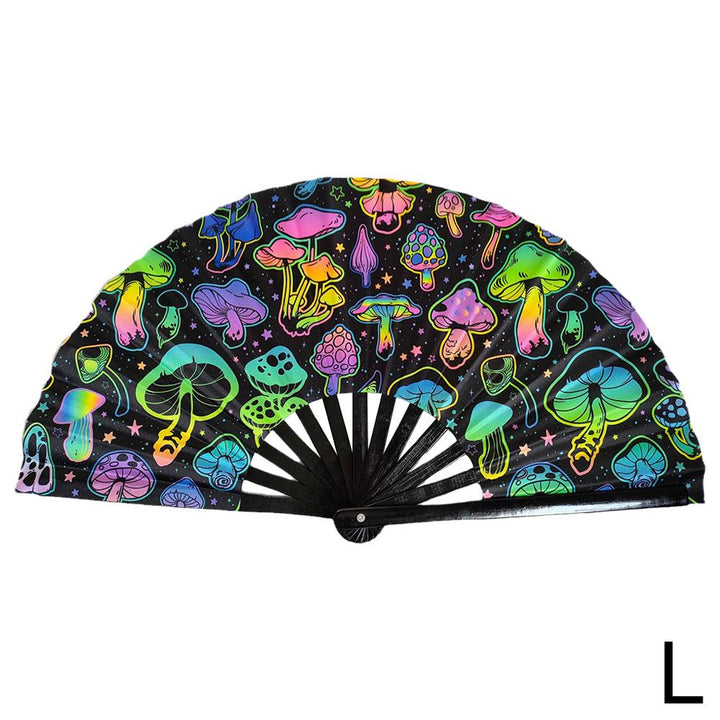 BowLift | Reflective Japanese Style Folding Hand Fan