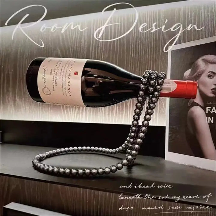 BowLift | Floating Pearl Wine Display Stand