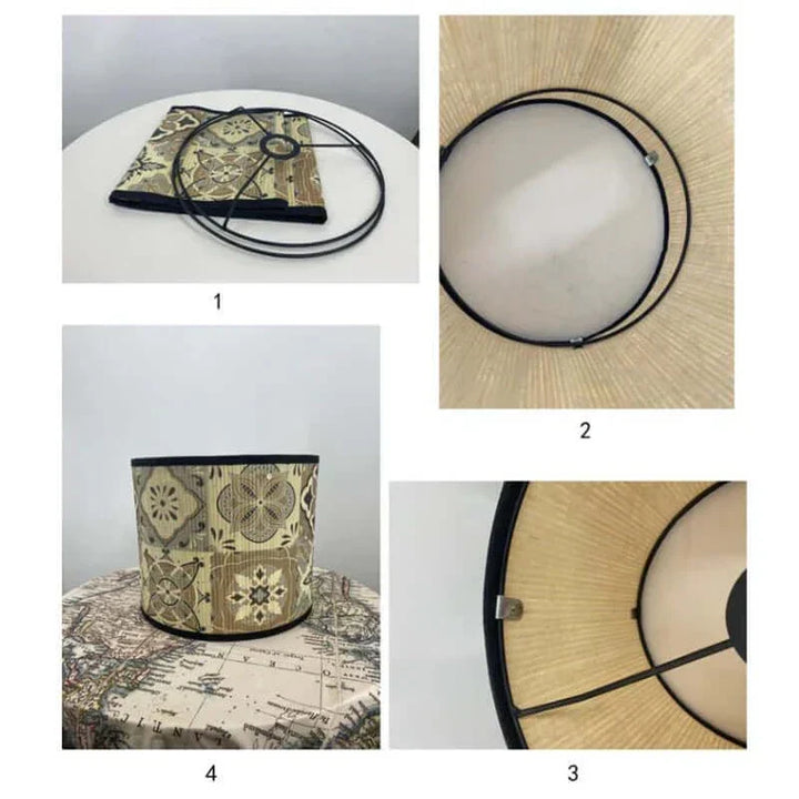 BowLift | Art Deco Drum Lampshade