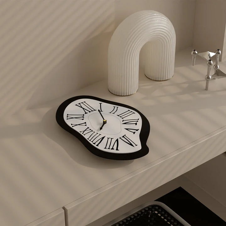 BowLift | Surreal melting nordic wall clock