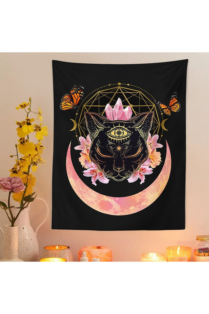 Cat Crown Wall Carpet | Bowlift