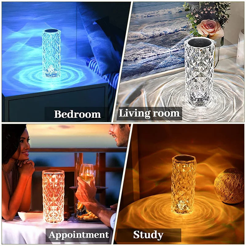 BowLift | USB Crystal Touch Lamp