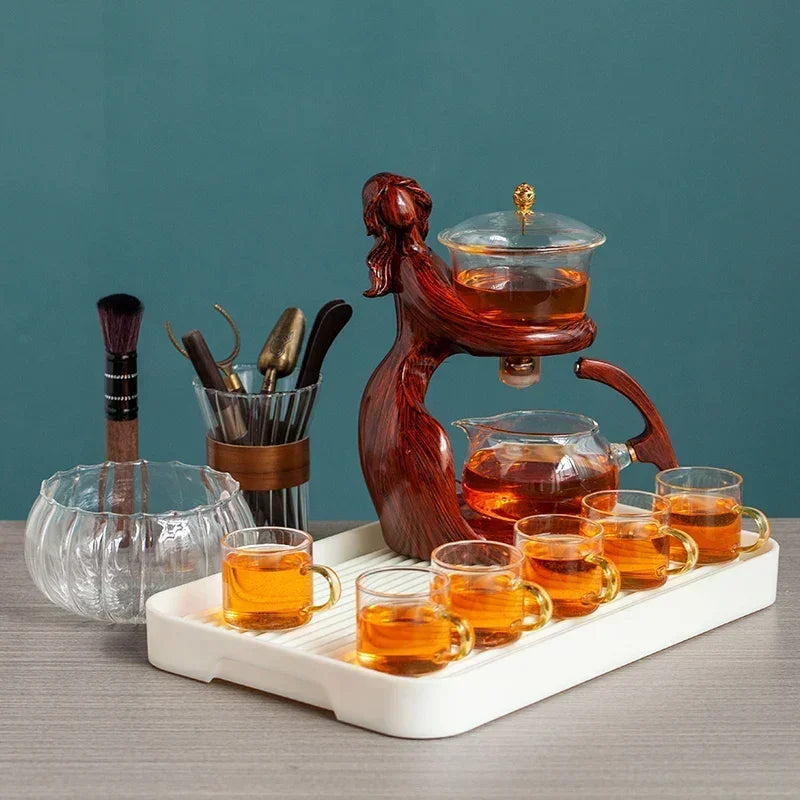 BowLift | Nature Harmony Wooden Teapot
