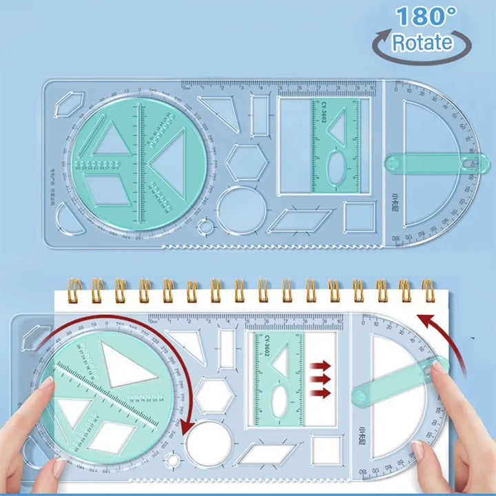 BowLift | Math Genius Multi-Angle Drawing Precision Ruler