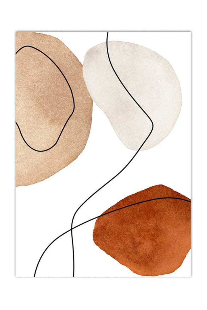 Academy Abstract Landscape Canvas | Bowlift