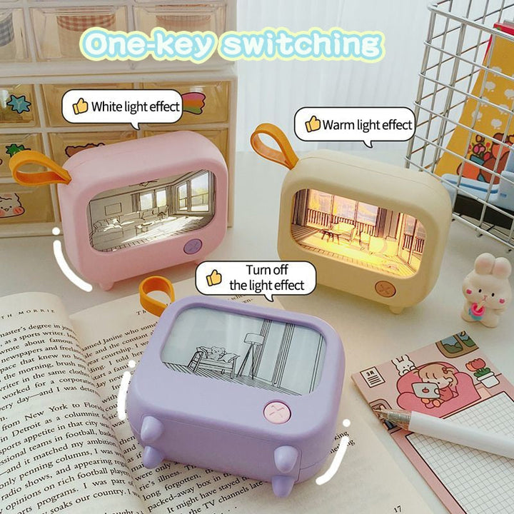 BowLift | Mini Art TV Painting Decor Night Lamp