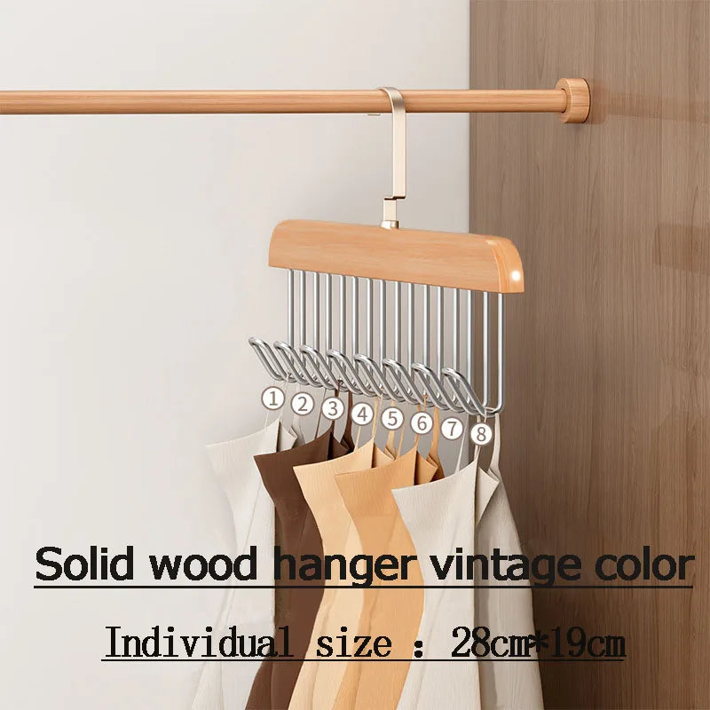 BowLift | Multi-Hook Space Saver Clothes Organizer Rack