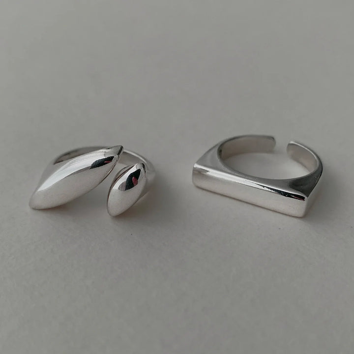 BowLift | S925 Modern Geometric Elegance Rings