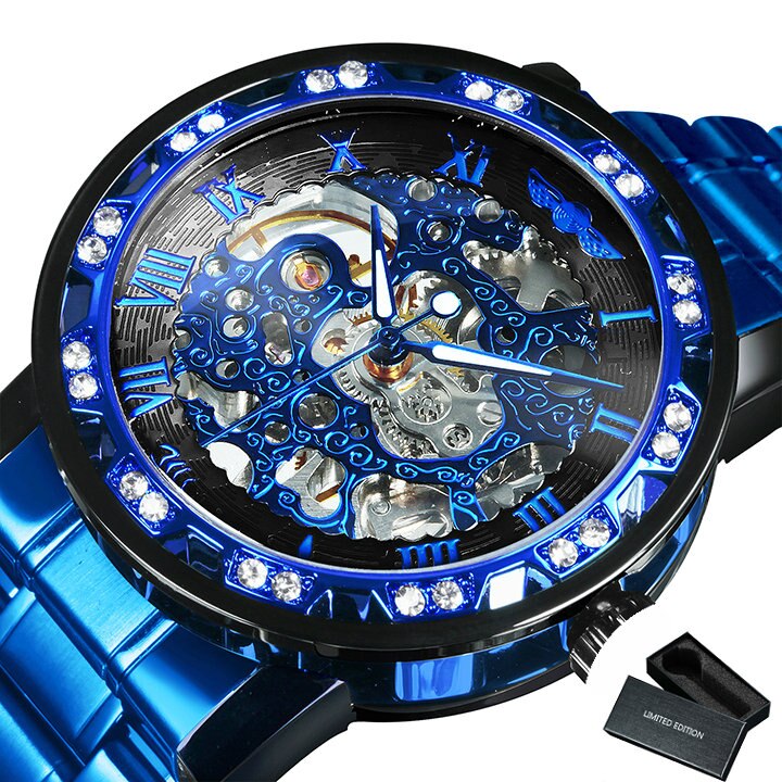 BowLift | Luminous Mechanical Titan Skeleton Watch