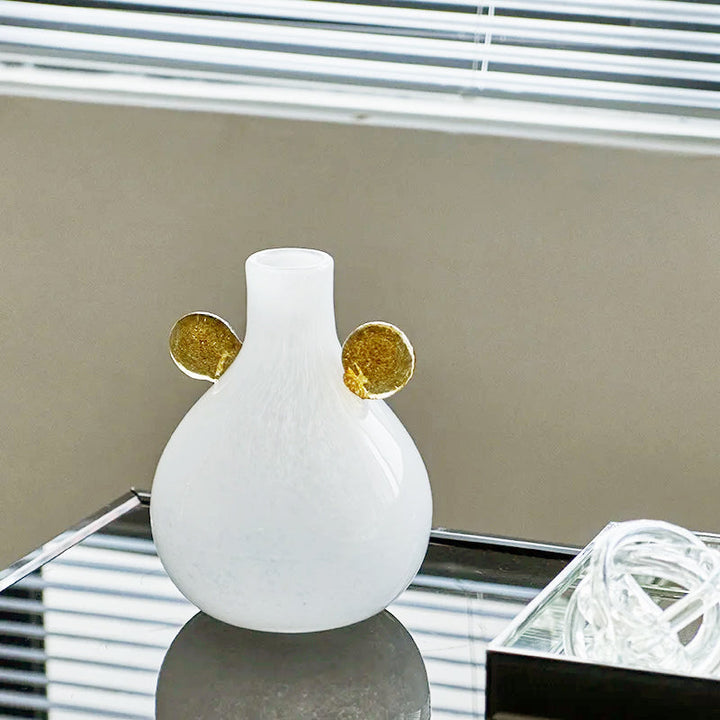 Coloured Globe Handled Glass Jar Vase Collection | Bowlift