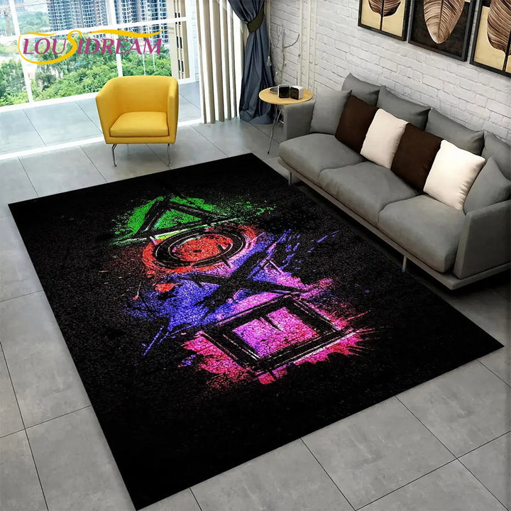 BowLift | GameJoy Playmat – Soft 3D Gamepad Floor Mat for Children and Gamers