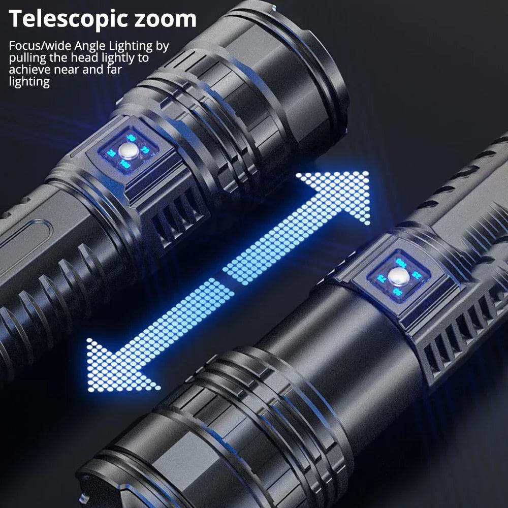 BowLift | Rechargeable 10000 Lumen LED Torch 1+1 FREE – Striker