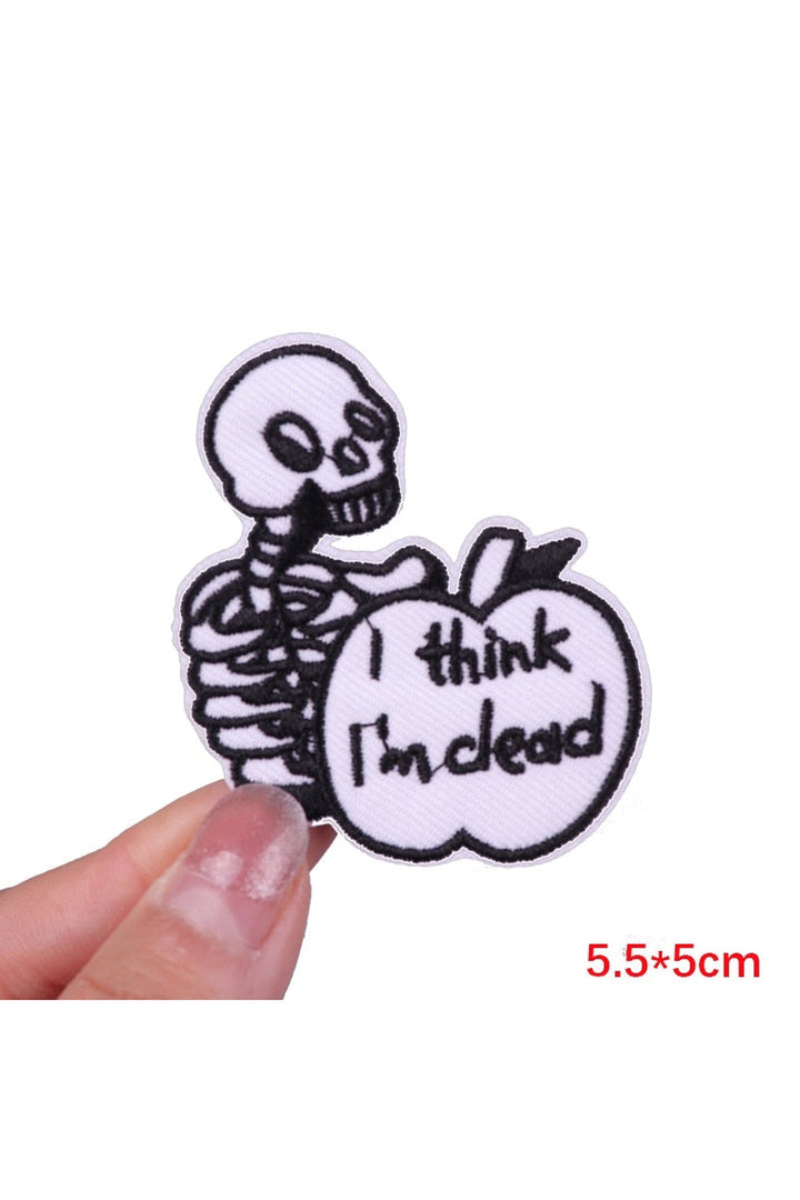 Ghost Style Embroidered Patch | Bowlift