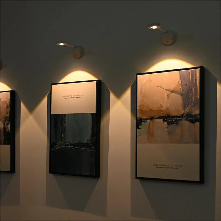 BowLift | Wall Spotlight – SmartGlow – rechargeable LED – motion sensor