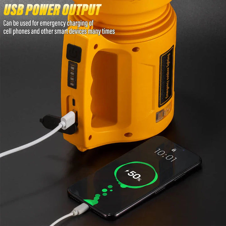 BowLift | High Power Handheld Rechargeable Multifunctional Portable Flashlight