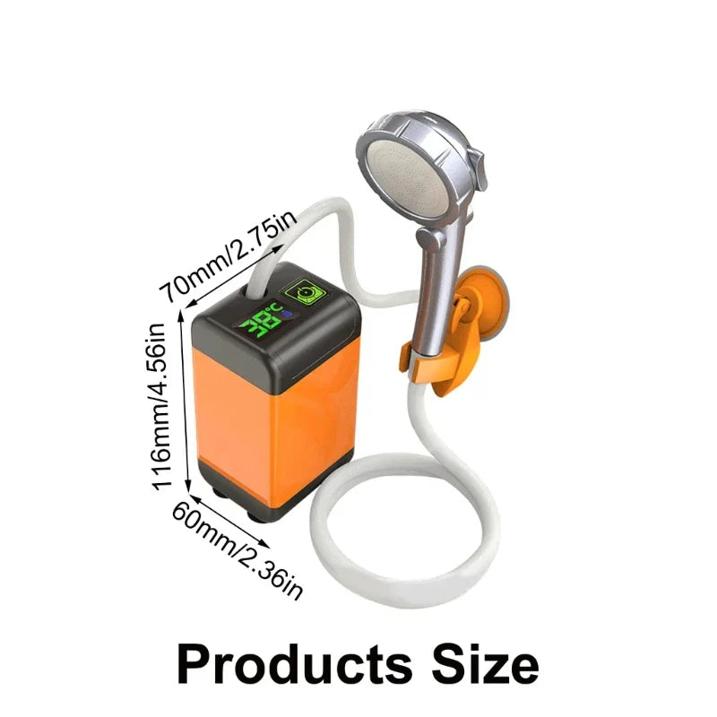 BowLift | Go Travel Portable Rechargeable USB Outdoor Shower Pump
