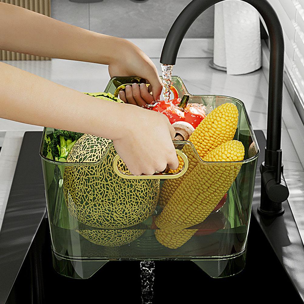 BowLift | Stackable Vegetable Washing Basket Drainer