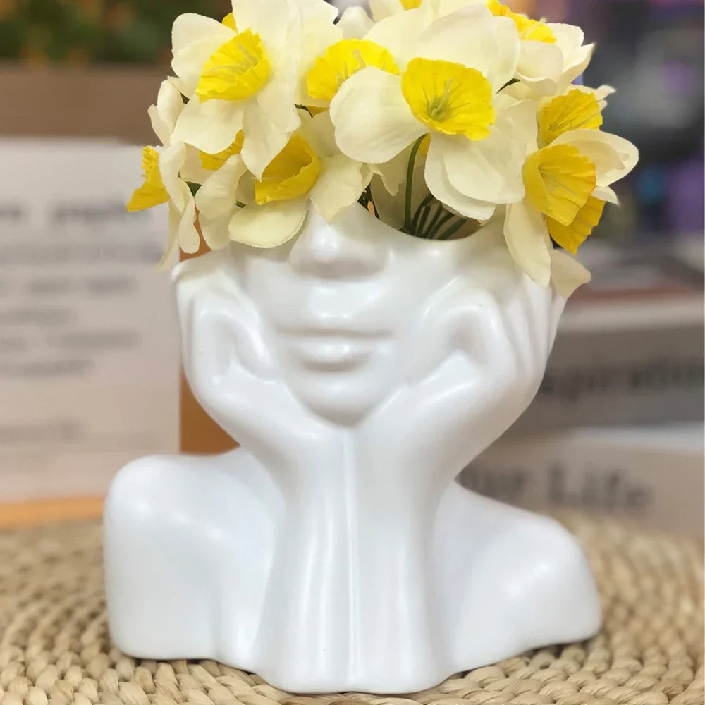 BowLift | Cheerful Lucky Flower Pot Sculpture