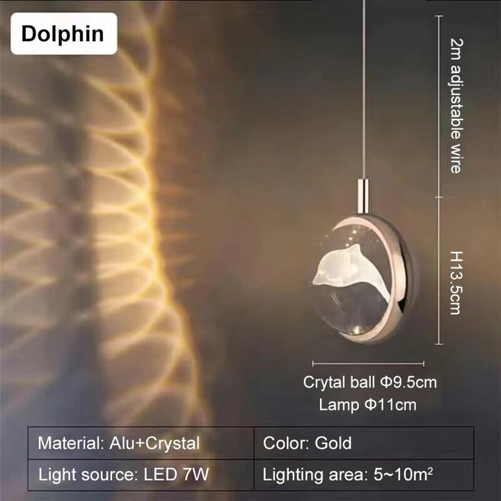 BowLift | Romantic Crystal Rotating Mood LED Lights