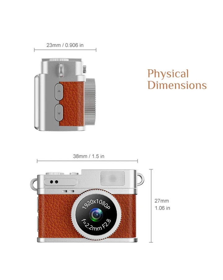 BowLift | Vintage Digital Camera Style Necklace